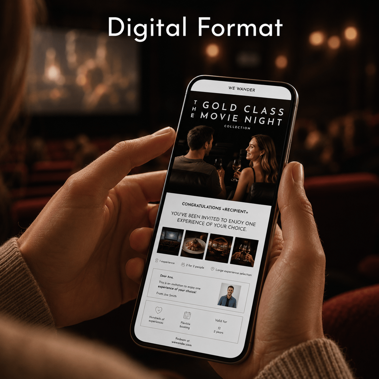Gold Class Movie Night - We Wander